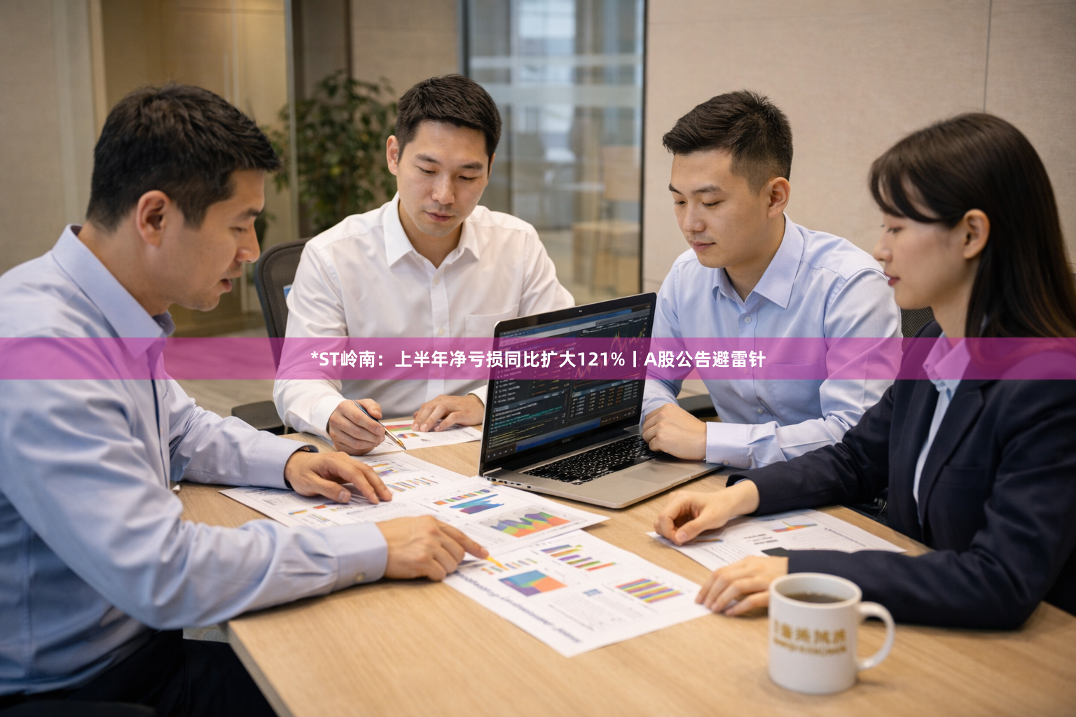 *ST岭南：上半年净亏损同比扩大121%丨A股公告避雷针