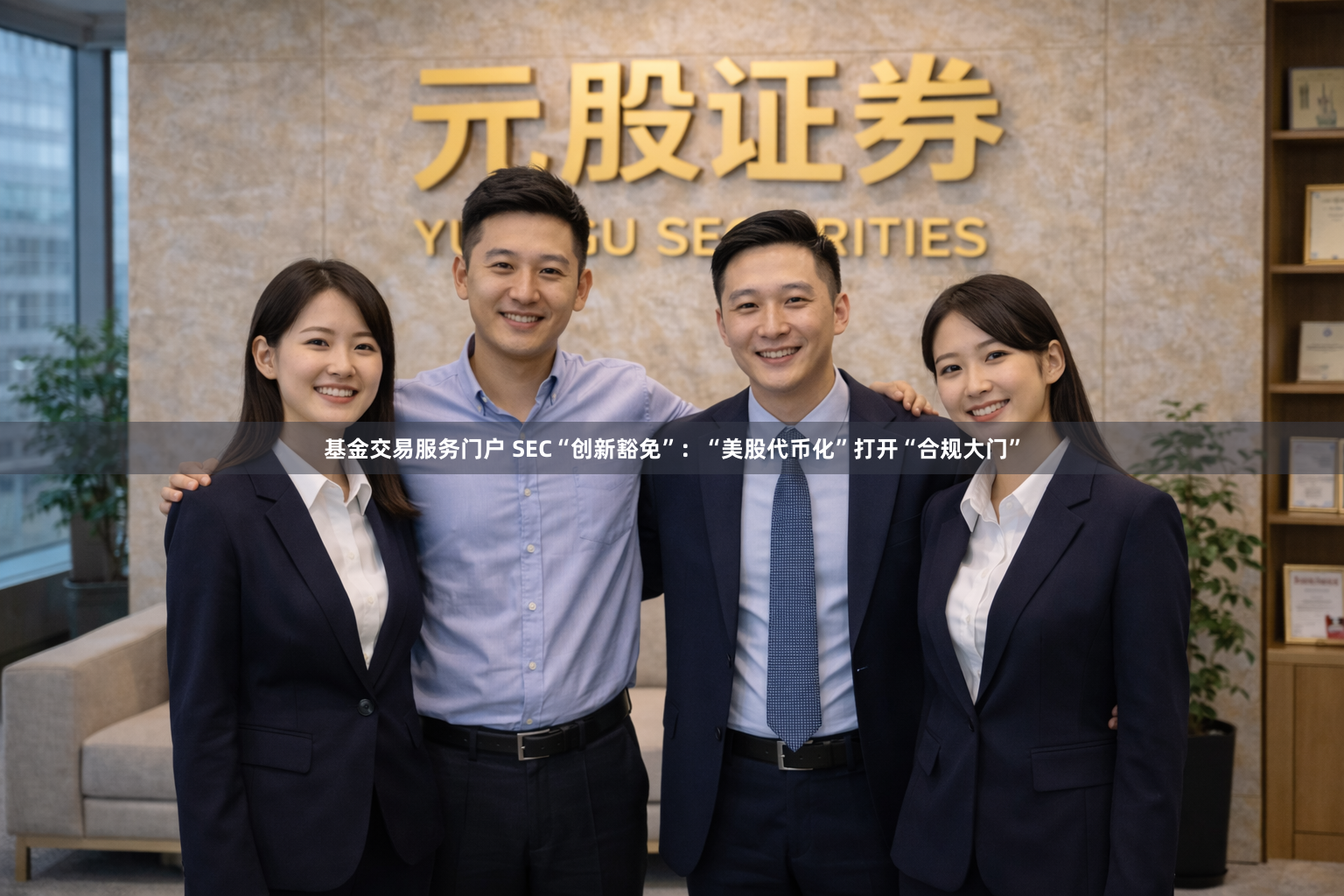 基金交易服务门户 SEC“创新豁免”：“美股代币化”打开“合规大门”